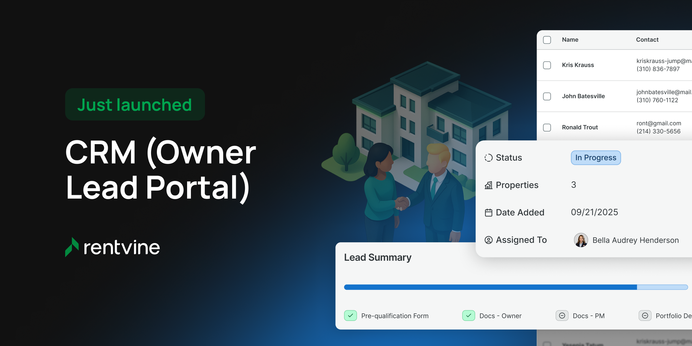 Your PMW leads just got a home to land in: introducing CRM: Owner Lead Portal by Rentvine.